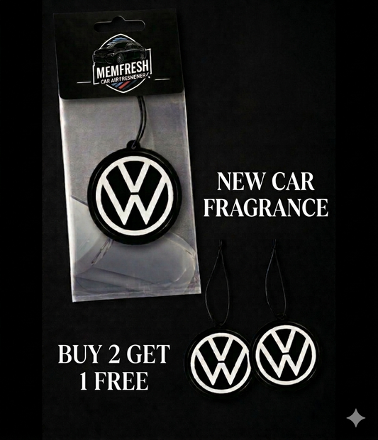 Volkswagen VW, Car Air Freshener PACK OF 3, Same Day Dispatch!