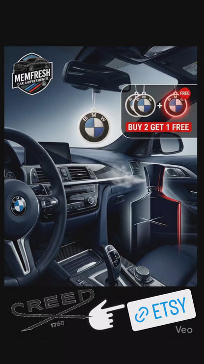 BMW. Car Air Freshener. PACK OF 3, Same Day Dispatch!