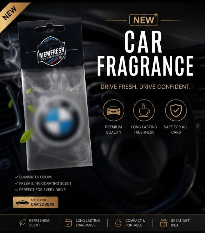 BMW. Car Air Freshener. PACK OF 3, Same Day Dispatch!