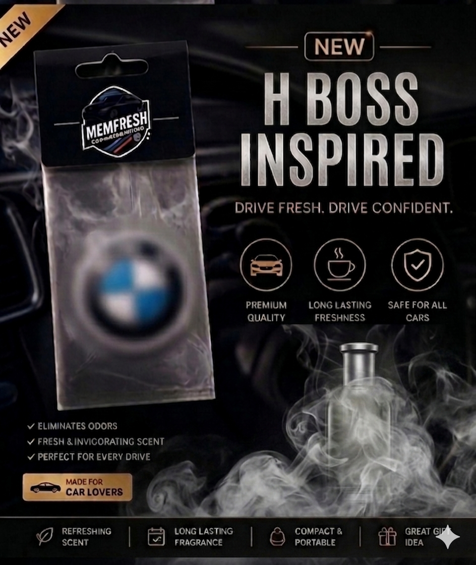 BMW. Car Air Freshener. PACK OF 3, Same Day Dispatch!