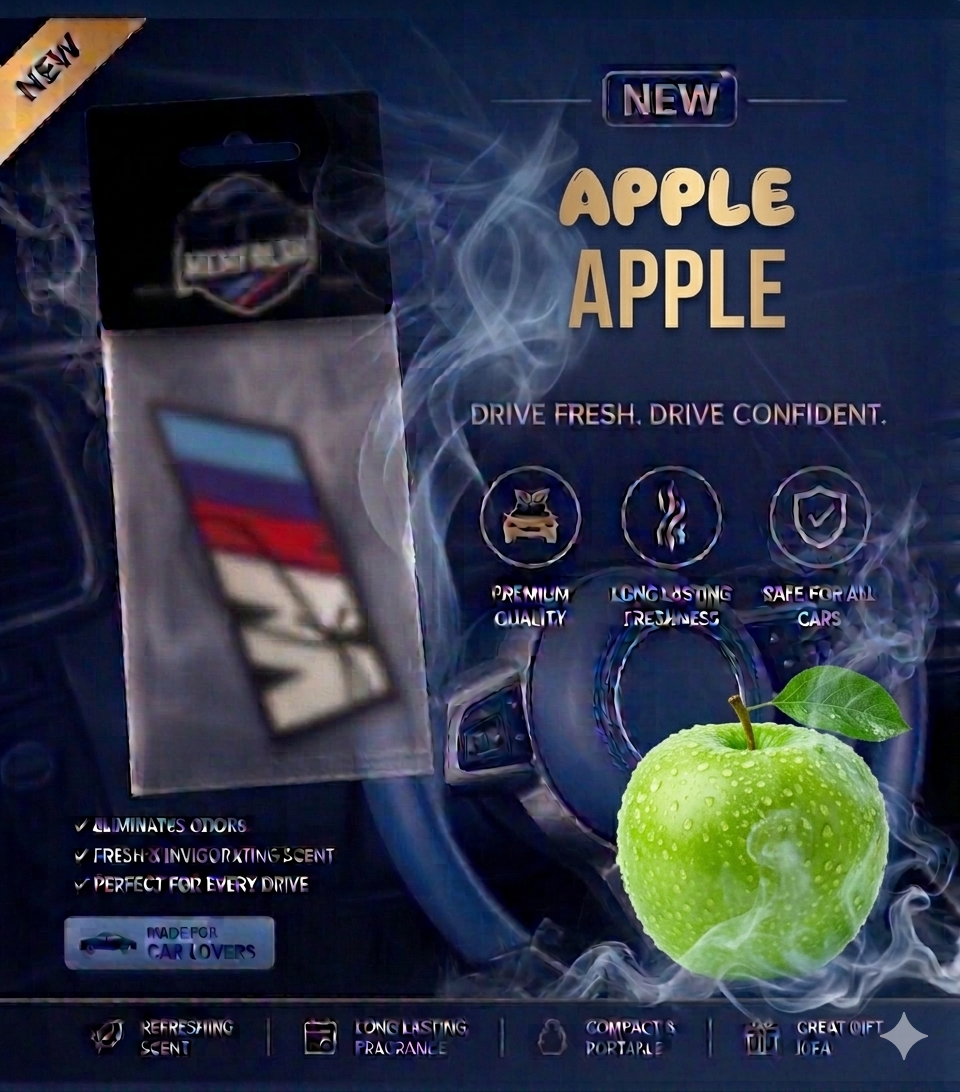 BMW, M Sport, Car Air Freshener, PACK OF 3, Same Day Dispatch!