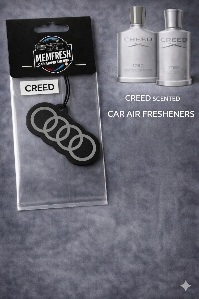 Audi, Car Air Freshener, Pack of 3, Same Day Dispatch!