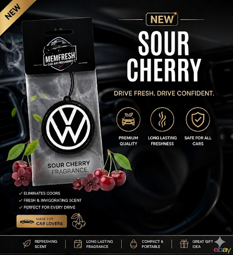 Volkswagen VW, Car Air Freshener PACK OF 3, Same Day Dispatch!