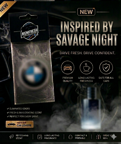 BMW. Car Air Freshener. PACK OF 3, Same Day Dispatch!