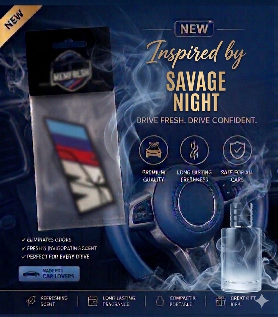 BMW, M Sport, Car Air Freshener, PACK OF 3, Same Day Dispatch!